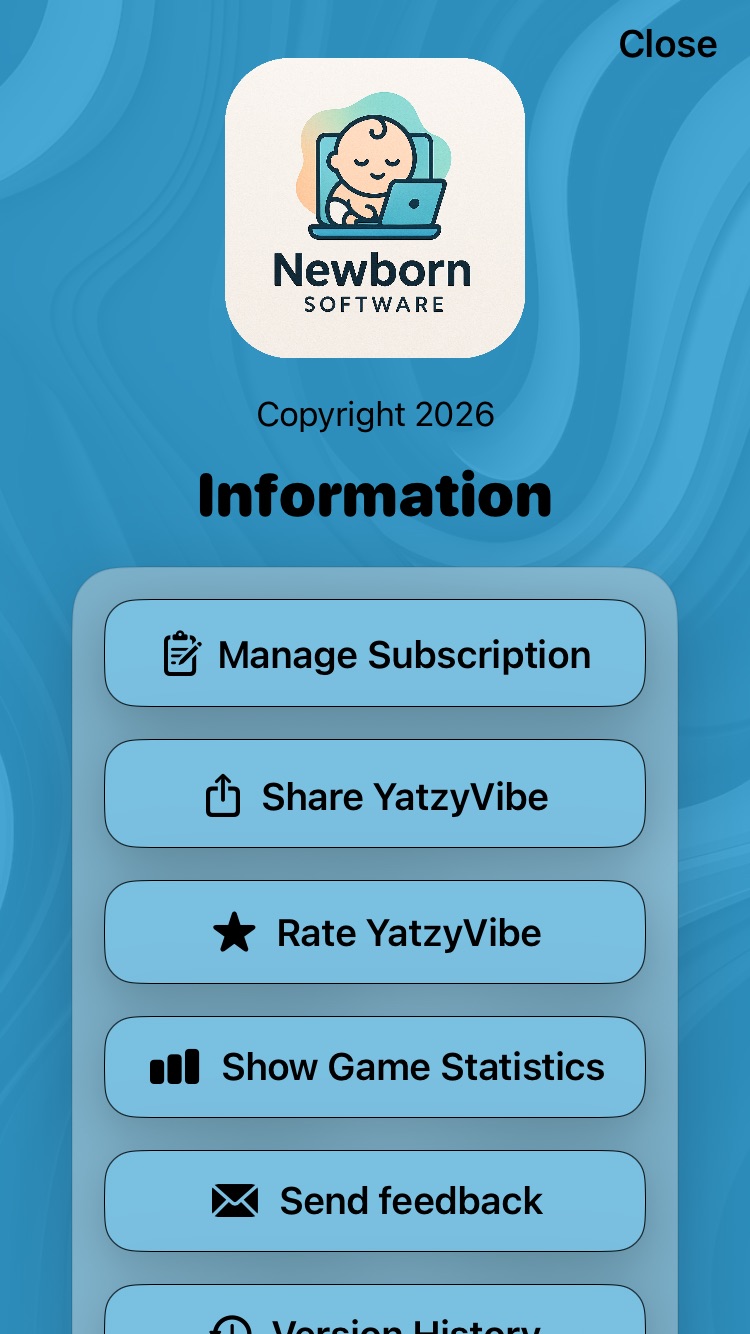 YatzyVibe information